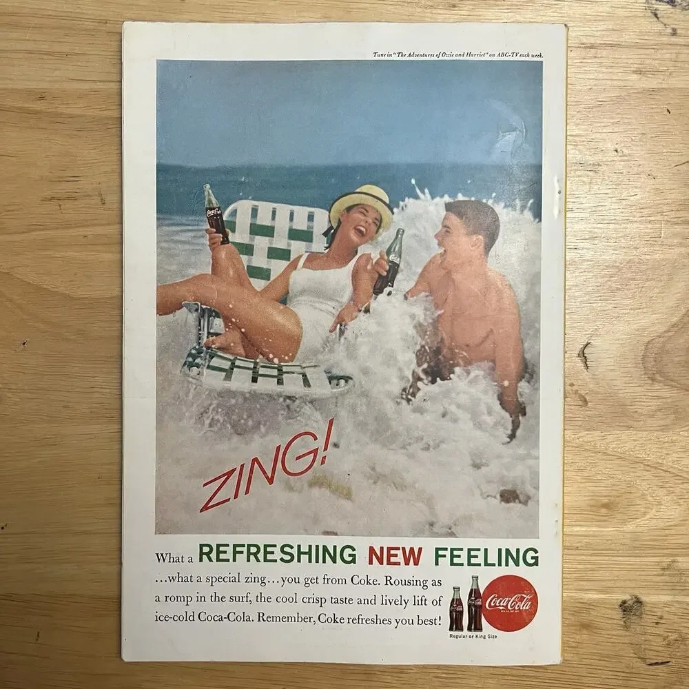 National Geographic June 1961 Magazine London Thailand Martha’s Vineyard Coke Ad